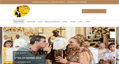 Desktop Screenshot of festadesaobenedito.net